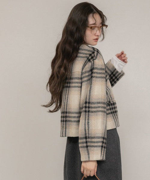 セール】【大人気！HIT ITEM！】【original】リボンタイショートコート