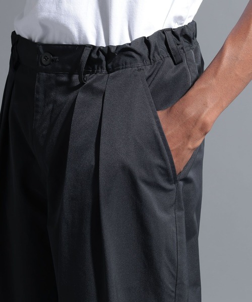 NUMERALS（ヌメラルズ）の「【NUMERALS】ワイドスラックス（スラックス・メンズ・ブラック/ネイビー・LARGE/MEDIUM/SMALL）」の13枚目の写真
