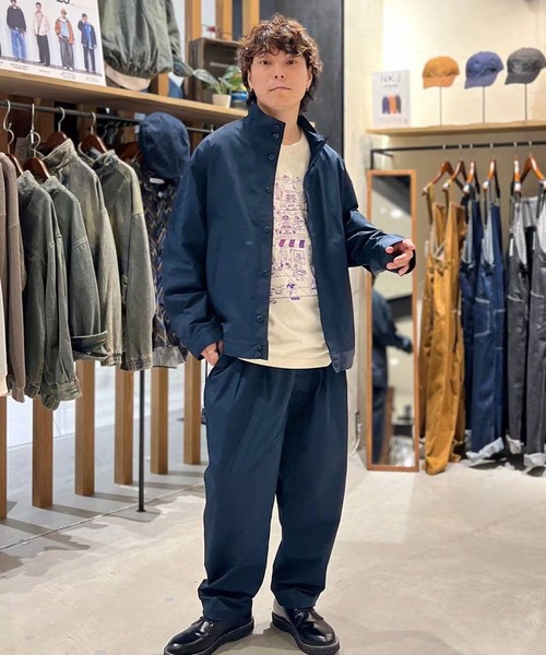 NUMERALS(ヌメラルズ)の「【NUMERALS】ワイドスラックス(スラックス・メンズ・ブラック/ネイビー・LARGE/MEDIUM/SMALL)」の5枚目の写真