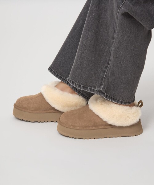 UGG（アグ）の「＜UGG＞タゼル / Tazzelle（スリッポン・レディース・ブラウン系/ダークグレー・6/7/8/5）」の6枚目の写真