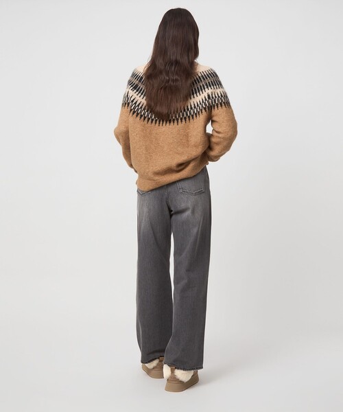 UGG（アグ）の「＜UGG＞タゼル / Tazzelle（スリッポン・レディース・ブラウン系/ダークグレー・6/7/8/5）」の9枚目の写真