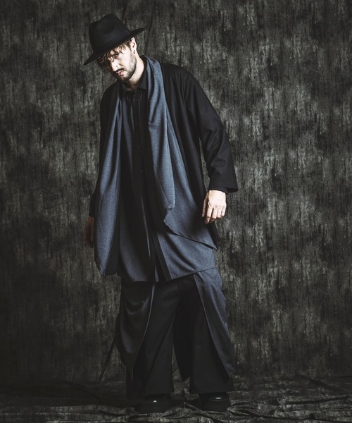 NO ID.(ノーアイディ)の「【NO ID.】Multi-Way Drape Gown / マルチ ウェイ ドレープ ガウン(カーディガン/ボレロ・メンズ・その他23/ブラック・ONE SIZE)」の6枚目の写真