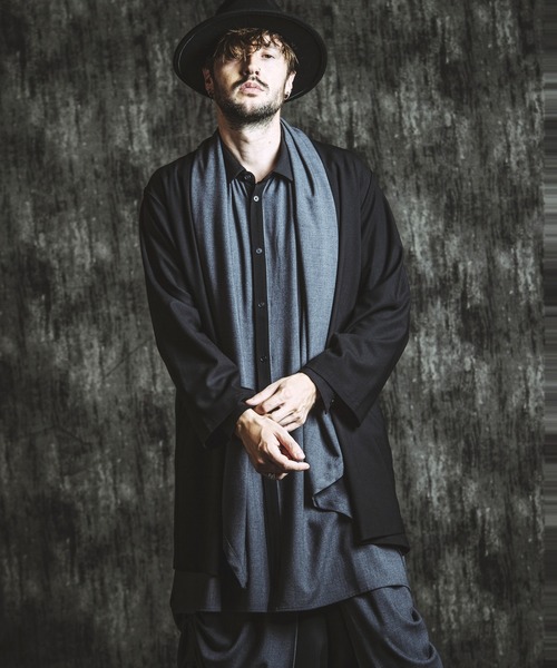 NO ID.(ノーアイディ)の「【NO ID.】Multi-Way Drape Gown / マルチ ウェイ ドレープ ガウン(カーディガン/ボレロ・メンズ・その他23/ブラック・ONE SIZE)」の3枚目の写真