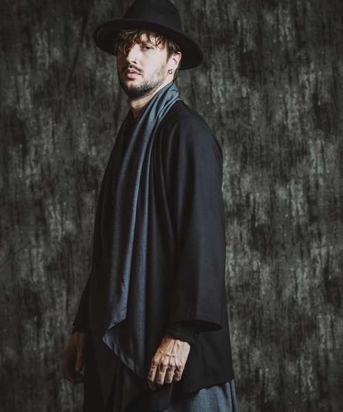 NO ID.(ノーアイディ)の「【NO ID.】Multi-Way Drape Gown / マルチ ウェイ ドレープ ガウン(カーディガン/ボレロ・メンズ・その他23/ブラック・ONE SIZE)」の4枚目の写真