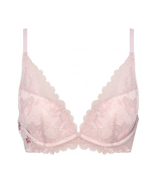 AMOSTYLE BY Triumph（アモスタイルバイトリンプ）の「夢みるブラ DeepV ブラジャー2 アップルブロッサム【A,B,C,Dカップ】 AMST1540 WHU2 JX（ブラジャー・レディース・グリーン/ブラウン/パープル・C65/A75/A70/B75/D70/C70/B70/B65/D80/D75/D65/C75）」の8枚目の写真