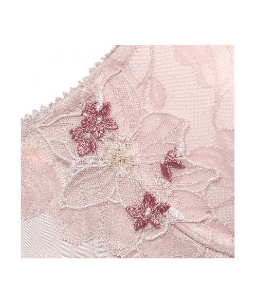 AMOSTYLE BY Triumph（アモスタイルバイトリンプ）の「夢みるブラ DeepV ブラジャー2 アップルブロッサム【A,B,C,Dカップ】 AMST1540 WHU2 JX（ブラジャー・レディース・グリーン/ブラウン/パープル・C65/A75/A70/B75/D70/C70/B70/B65/D80/D75/D65/C75）」の15枚目の写真