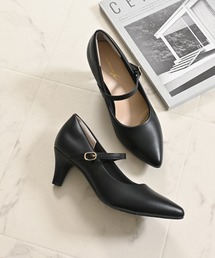 GLACIER（グラシア）の「【はっ水・吸水速乾・抗菌防臭】美ージーベルト付パンプス（パンプス・レディース）」