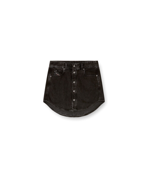 DIESEL（ディーゼル）の「ウィメンズ デニムミニスカート DE-ARD（デニムスカート・レディース・ブラック系その他・26inch/27inch/25inch/24inch/23inch/29inch）」の4枚目の写真