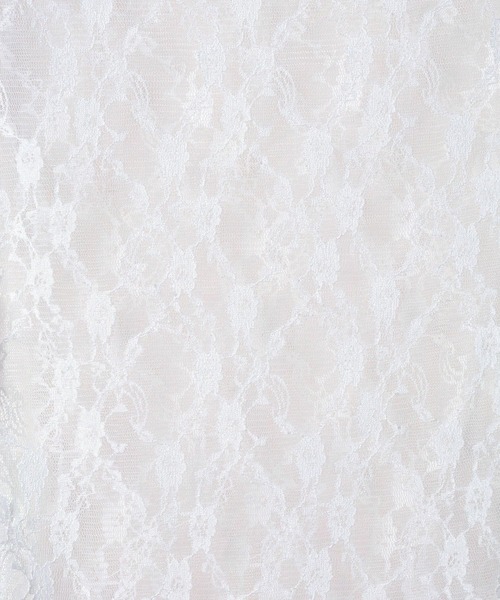 3.3 Field Trip (3.3フィールドトリップ)の「3.3 Field Trip/フラワーレースT(Tシャツ/カットソー・レディース・ブラック/アイボリー/ホワイト・FREE)」の5枚目の写真