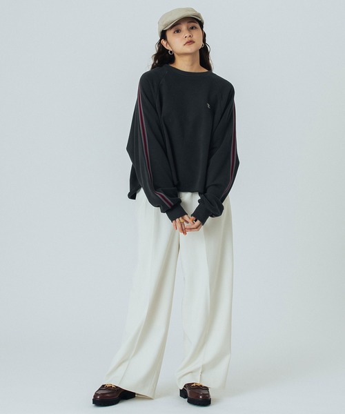ROSE BUD（ローズバッド）の「BASIC TUCK PANTS（その他パンツ・レディース・ブラック/グレー/ホワイト・S/M）」の15枚目の写真