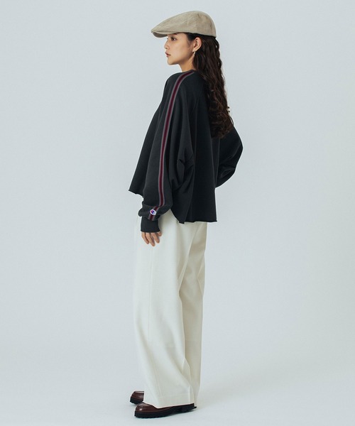 ROSE BUD（ローズバッド）の「BASIC TUCK PANTS（その他パンツ・レディース・ブラック/グレー/ホワイト・S/M）」の17枚目の写真