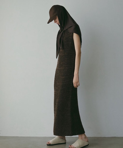 スリーブレスローゲージニットワンピース（ワンピース）｜ETRE TOKYO