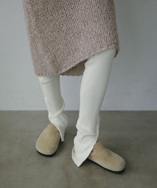 ETRE TOKYO（エトレトウキョウ）の「スリーブレスローゲージニットワンピース（ワンピース・レディース・ベージュ/ブラウン・FREE）」の7枚目の写真