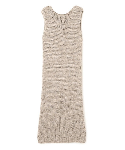 スリーブレスローゲージニットワンピース（ワンピース）｜ETRE TOKYO