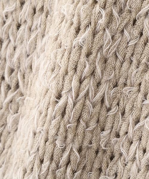 ETRE TOKYO（エトレトウキョウ）の「スリーブレスローゲージニットワンピース（ワンピース・レディース・ベージュ/ブラウン・FREE）」の21枚目の写真