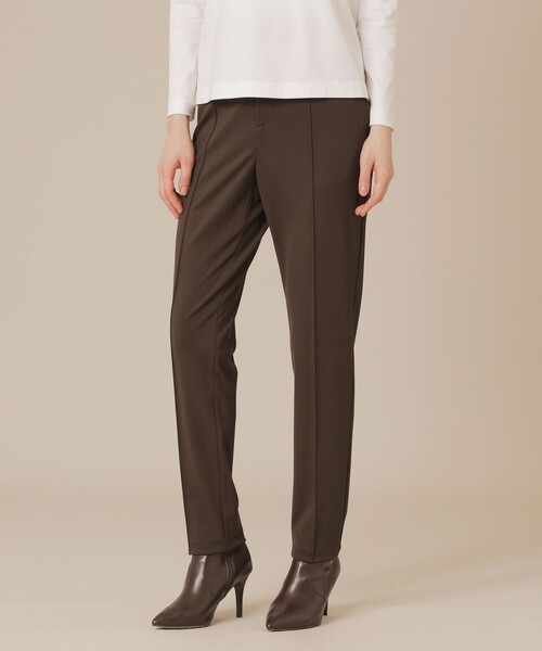 MACKINTOSH LONDON(マッキントッシュ ロンドン)の「ストレッチポンチパンツ(その他パンツ・レディース・ブラック/ダークブラウン・38/36/40)」の2枚目の写真