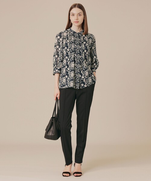 MACKINTOSH LONDON(マッキントッシュ ロンドン)の「ストレッチポンチパンツ(その他パンツ・レディース・ブラック/ダークブラウン・38/36/40)」の8枚目の写真