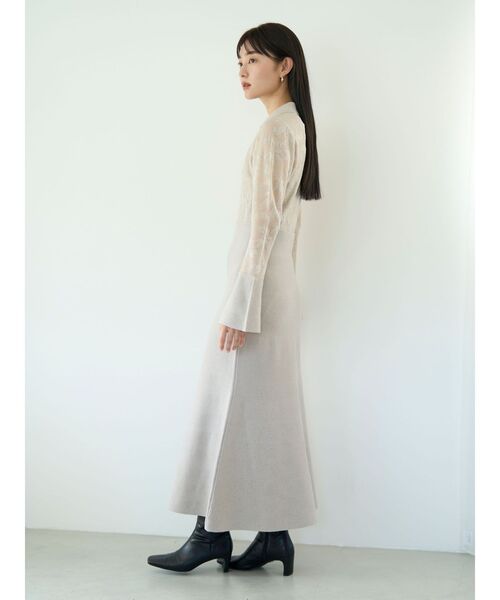 セール】シアージャガードナローニットワンピース（ワンピース