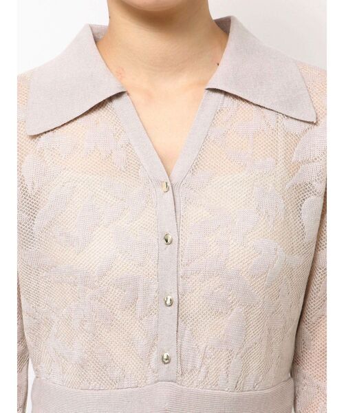 セール】シアージャガードナローニットワンピース（ワンピース