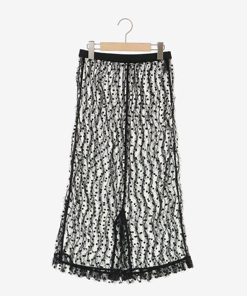 le.coeur blanc（ルクールブラン）の「《手洗い可能》TORRAZZO DONNA別注ベロアドットチュールスカート（スカート・レディース・ブラック・38）」の18枚目の写真