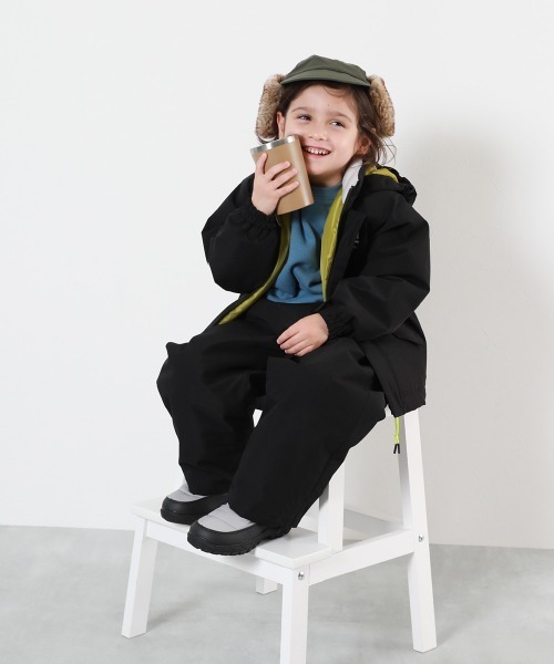 devirock（デビロック）の「防滑 撥水 中綿スノーブーツ(ボアインソール付き)（ブーツ・キッズ・ライトグレー/ブラック/ピンク系・17.0cm/18.0cm/19.0cm/22.0cm/23.0cm/20.0cm/21.0cm/24.0cm）」の6枚目の写真