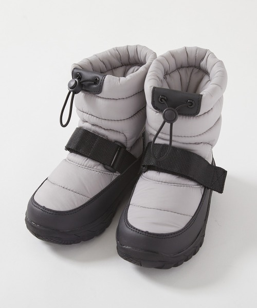 devirock（デビロック）の「防滑 撥水 中綿スノーブーツ(ボアインソール付き)（ブーツ・キッズ・ライトグレー/ブラック/ピンク系・17.0cm/18.0cm/19.0cm/22.0cm/23.0cm/20.0cm/21.0cm/24.0cm）」の19枚目の写真