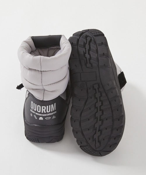 devirock（デビロック）の「防滑 撥水 中綿スノーブーツ(ボアインソール付き)（ブーツ・キッズ・ライトグレー/ブラック/ピンク系・17.0cm/18.0cm/19.0cm/22.0cm/23.0cm/20.0cm/21.0cm/24.0cm）」の20枚目の写真