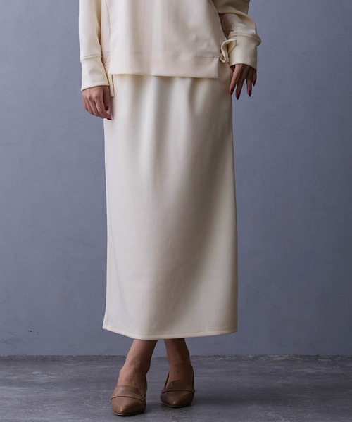 NICOLE white(ニコルホワイト)の「セットアップ【プルオーバー×タイトスカート】(ワンピース・レディース・オフホワイト/ブラック/カーキ・FREE)」の16枚目の写真