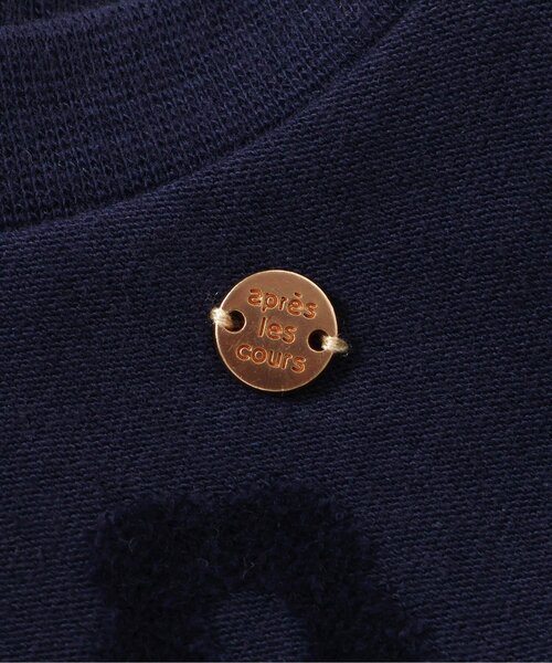 apres les cours（アプレレクール）の「【ジュニア対応】フラワージャガードスカラップTシャツ（Tシャツ/カットソー・キッズ・ピンク/ネイビー/クリーム・80/90/100/110/120/130/140）」の18枚目の写真