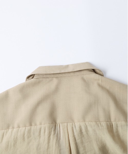 AMELY(エミリー)の「フロントレイヤードシアージャケット(テーラードジャケット・レディース・グレー/ベージュ/ブラック・フリー)」の20枚目の写真