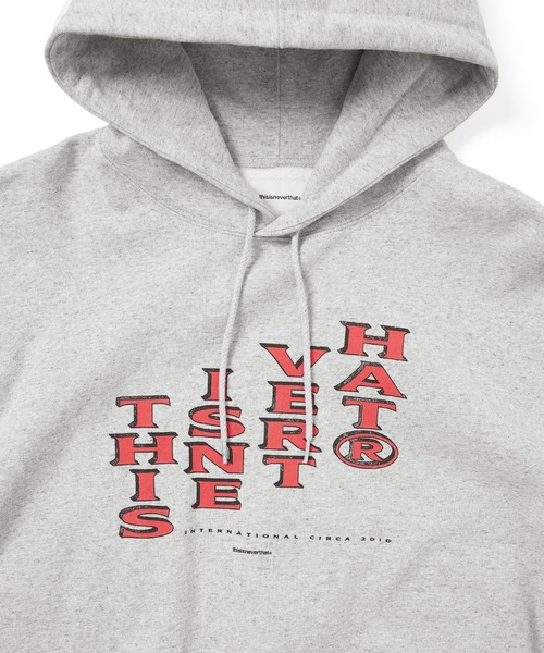 金元健太郎。thisisneverthatロゴパーカー グレー thisisneverthat® グレー ロゴパーカー - メルカリ