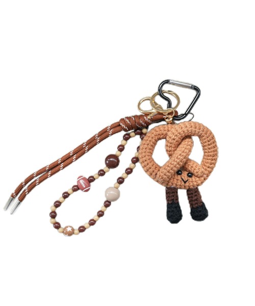 mili an deni（ミリアンデニ）の「ニットブレッドチャーム（チャーム・レディース・ベージュ/ブラウン・F）」の15枚目の写真