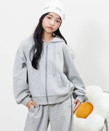 algy | 裏毛ジップアップパーカー(パーカー)