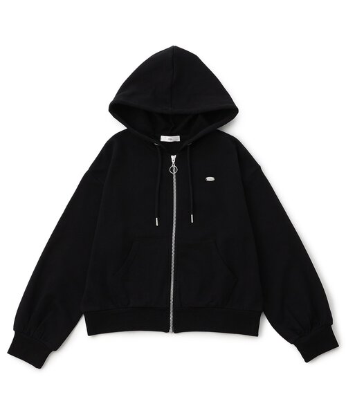 algy（アルジー）の「裏毛ジップアップパーカー（パーカー・キッズ・ブラック/グレー・XX-SMALL/X-SMALL/SMALL/MEDIUM）」の7枚目の写真