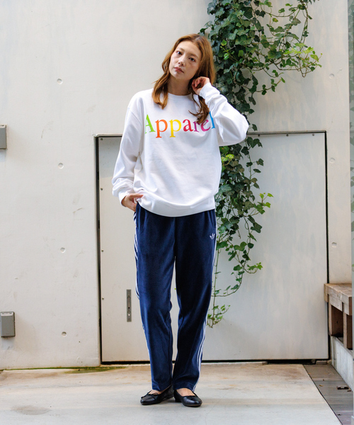 THRIFTY LOOK(スリフティールック)の「【THRIFTY LOOK / スリフティールック】クルーネックスウェット/Apparel crew sweat/アパレル/グラフィック【WEB限定】(Tシャツ/カットソー・レディース・ピンク/ホワイト・フリー)」の7枚目の写真