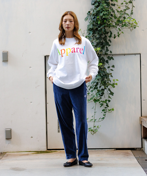 THRIFTY LOOK(スリフティールック)の「【THRIFTY LOOK / スリフティールック】クルーネックスウェット/Apparel crew sweat/アパレル/グラフィック【WEB限定】(Tシャツ/カットソー・レディース・ピンク/ホワイト・フリー)」の8枚目の写真