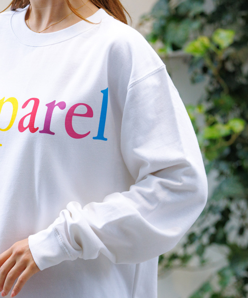 THRIFTY LOOK(スリフティールック)の「【THRIFTY LOOK / スリフティールック】クルーネックスウェット/Apparel crew sweat/アパレル/グラフィック【WEB限定】(Tシャツ/カットソー・レディース・ピンク/ホワイト・フリー)」の22枚目の写真