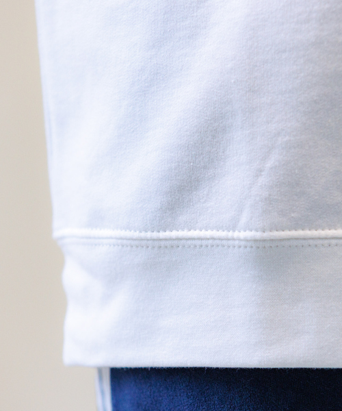 THRIFTY LOOK(スリフティールック)の「【THRIFTY LOOK / スリフティールック】クルーネックスウェット/Apparel crew sweat/アパレル/グラフィック【WEB限定】(Tシャツ/カットソー・レディース・ピンク/ホワイト・フリー)」の3枚目の写真