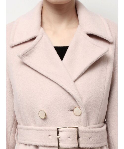 RESEXXY（リゼクシー）の「シャギーミディコート（その他アウター・レディース・ブラック/ホワイト/ピンク・FREE）」の17枚目の写真