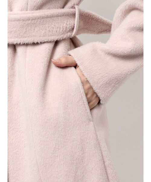 RESEXXY（リゼクシー）の「シャギーミディコート（その他アウター・レディース・ブラック/ホワイト/ピンク・FREE）」の19枚目の写真