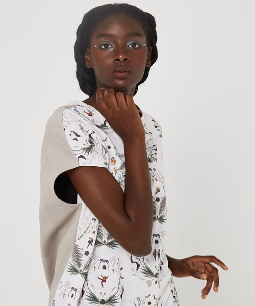 bedsidedrama(ベットサイドドラマ)の「Dance In The Garden One-piece(ワンピース・レディース・ナチュラル/ブラック・1)」の1枚目の写真