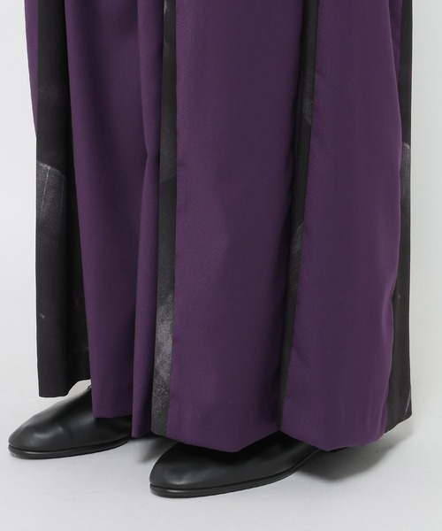 HARE（ハレ）の「【SET UP対応】SHINOBIタックワイドパンツ(HARE)（その他パンツ・メンズ・ブラック/パープル・SMALL/MEDIUM）」の15枚目の写真