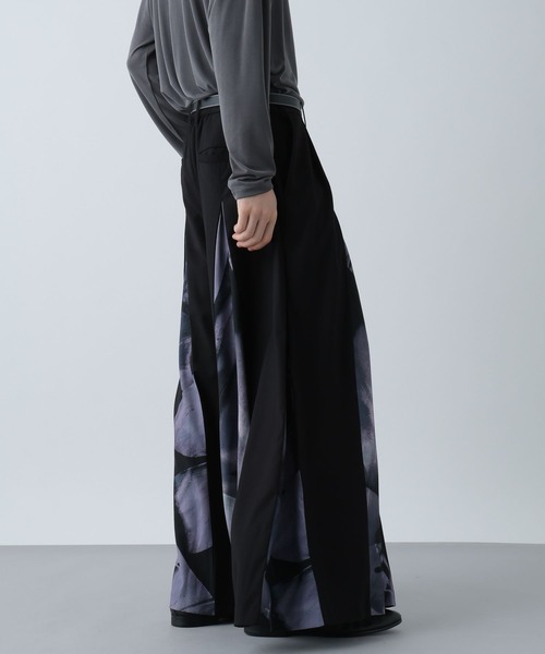 HARE（ハレ）の「【SET UP対応】SHINOBIタックワイドパンツ(HARE)（その他パンツ・メンズ・ブラック/パープル・SMALL/MEDIUM）」の5枚目の写真