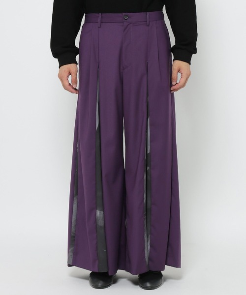 HARE（ハレ）の「【SET UP対応】SHINOBIタックワイドパンツ(HARE)（その他パンツ・メンズ・ブラック/パープル・SMALL/MEDIUM）」の21枚目の写真