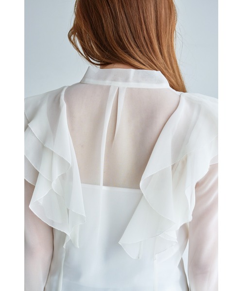 ボウタイフリルブラウス（シャツ/ブラウス）｜SNIDEL（スナイデル）の