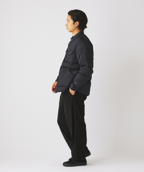 THE NORTH FACE（ザノースフェイス）の「THE NORTH FACE / ノースフェイス スタッフドシャツ ND92532（ダウンジャケット/コート・メンズ・ブラック/グリーン・MEDIUM/LARGE）」の6枚目の写真