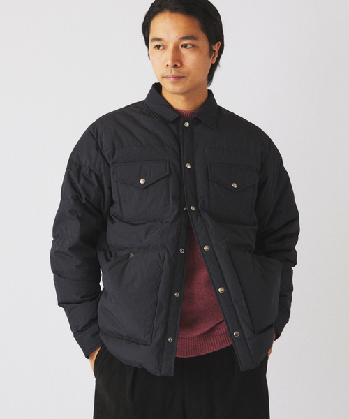 THE NORTH FACE（ザノースフェイス）の「THE NORTH FACE / ノースフェイス スタッフドシャツ ND92532（ダウンジャケット/コート・メンズ・ブラック/グリーン・MEDIUM/LARGE）」の9枚目の写真