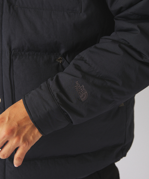 THE NORTH FACE（ザノースフェイス）の「THE NORTH FACE / ノースフェイス スタッフドシャツ ND92532（ダウンジャケット/コート・メンズ・ブラック/グリーン・MEDIUM/LARGE）」の13枚目の写真