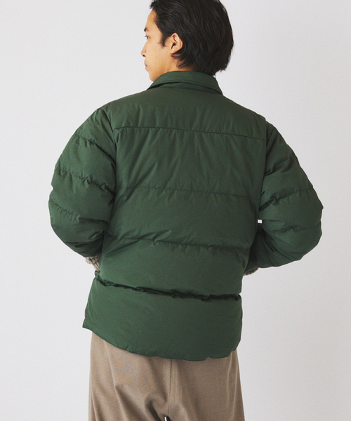 THE NORTH FACE（ザノースフェイス）の「THE NORTH FACE / ノースフェイス スタッフドシャツ ND92532（ダウンジャケット/コート・メンズ・ブラック/グリーン・MEDIUM/LARGE）」の21枚目の写真