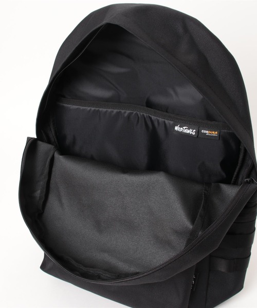 WILD THINGS(ワイルドシングス)の「【RES】【WILD THINGS】CORDURA DAYPACK(バックパック/リュック・メンズ・ブラック・FREE)」の6枚目の写真